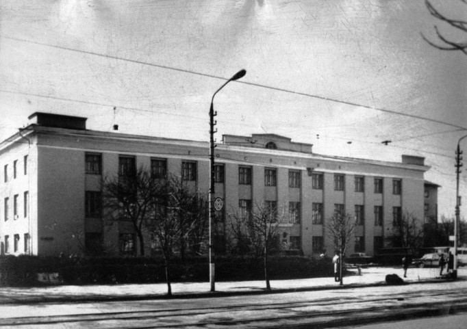 Здание Тульской областной конторы Государственного банка на улице Советской, 1960-е годы
